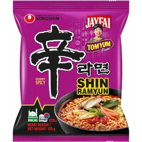 Shin Nongshim Ramyun Tomyum Flavor X 123gr. color varios | Platanitos