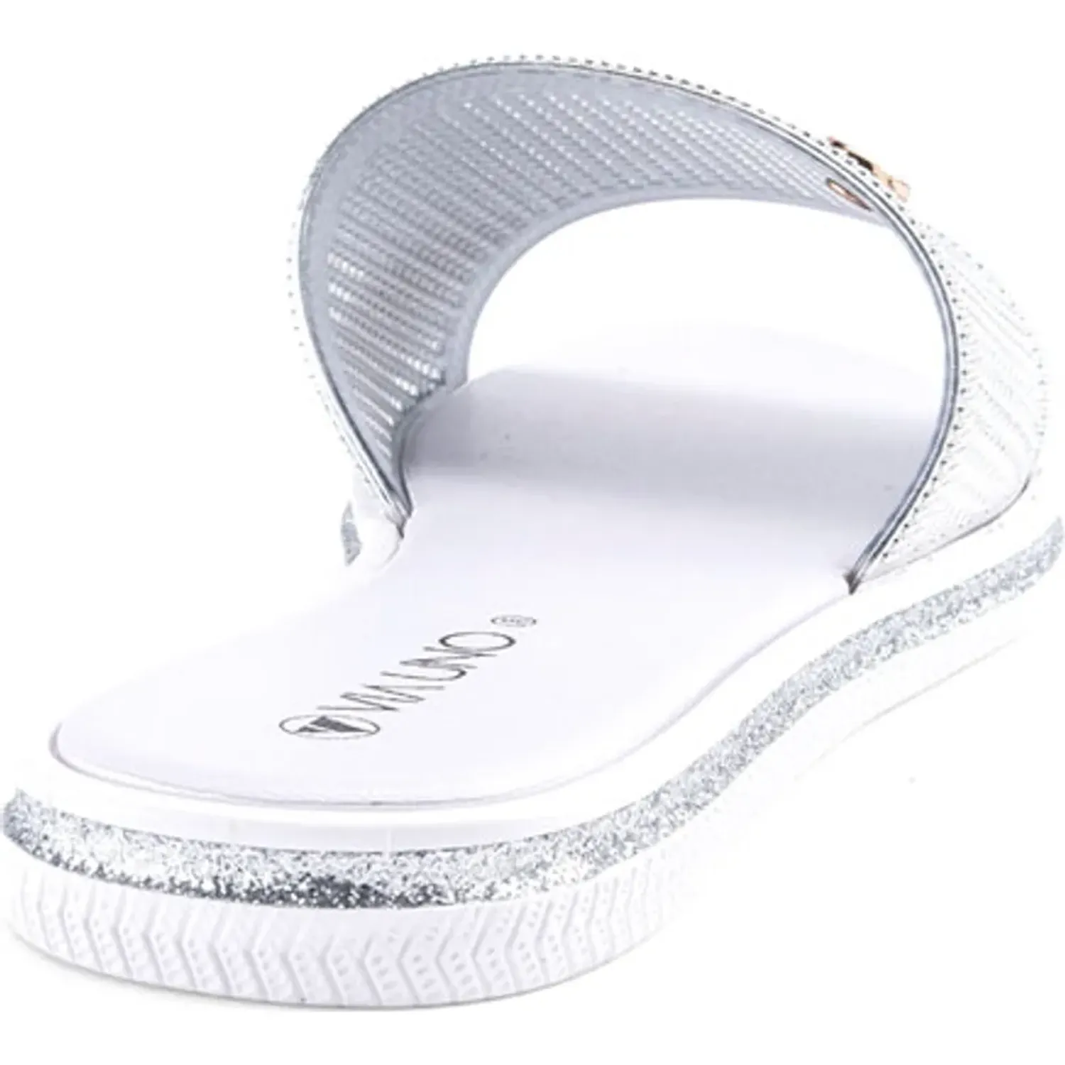 Sandalia Via Uno  Mujer Lc017629 color silver | Platanitos