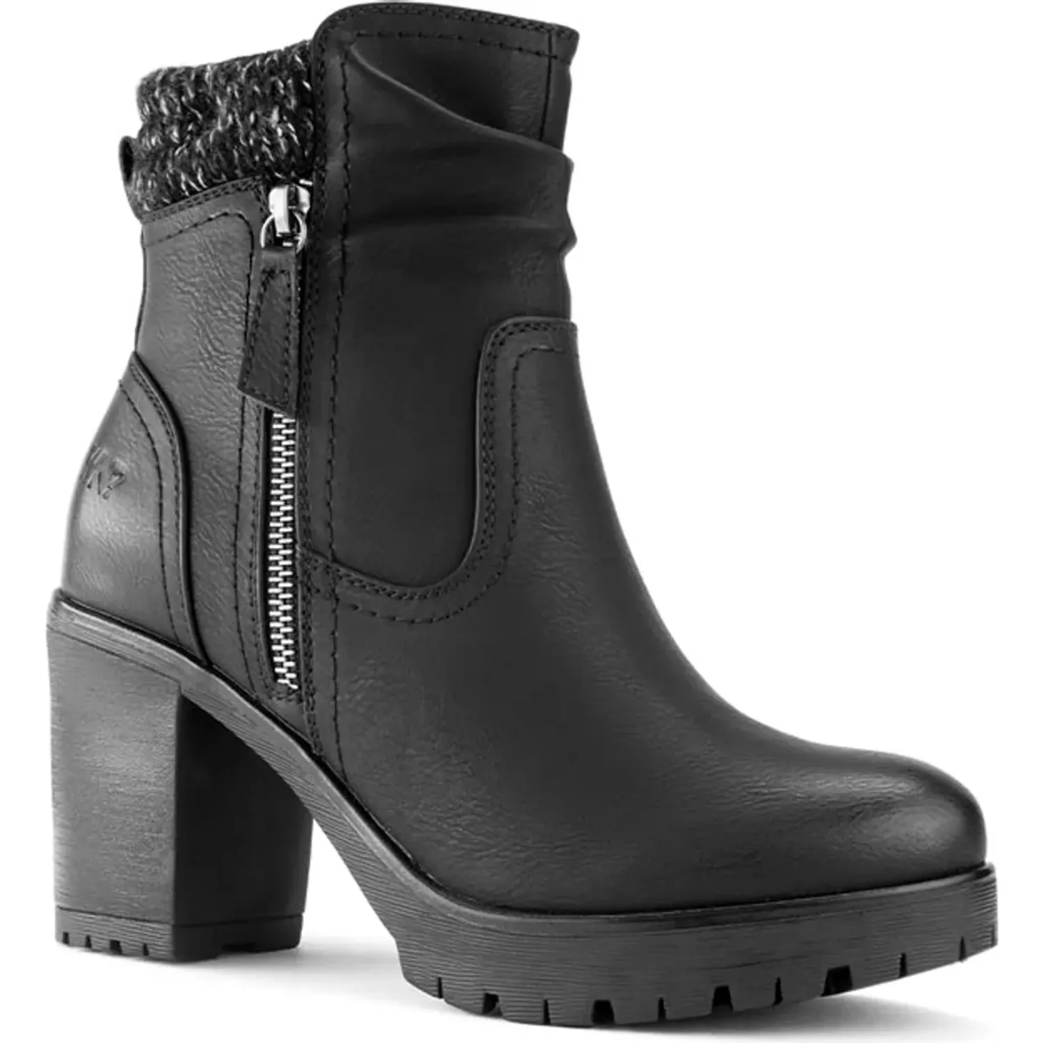 Botin Time Chopper  Mujer 81ax385-I361a color negro | Platanitos