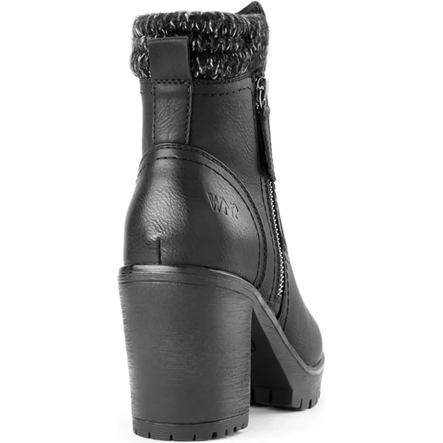 Botin Time Chopper  Mujer 81ax385-I361a color negro | Platanitos
