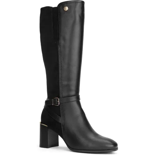 Bota Time Chopper  Mujer 8a977-F671a color negro | Platanitos