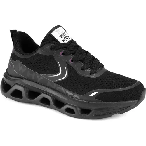 Zapatillas Time Chopper Mujer 5bf13752001 color negro | Platanitos