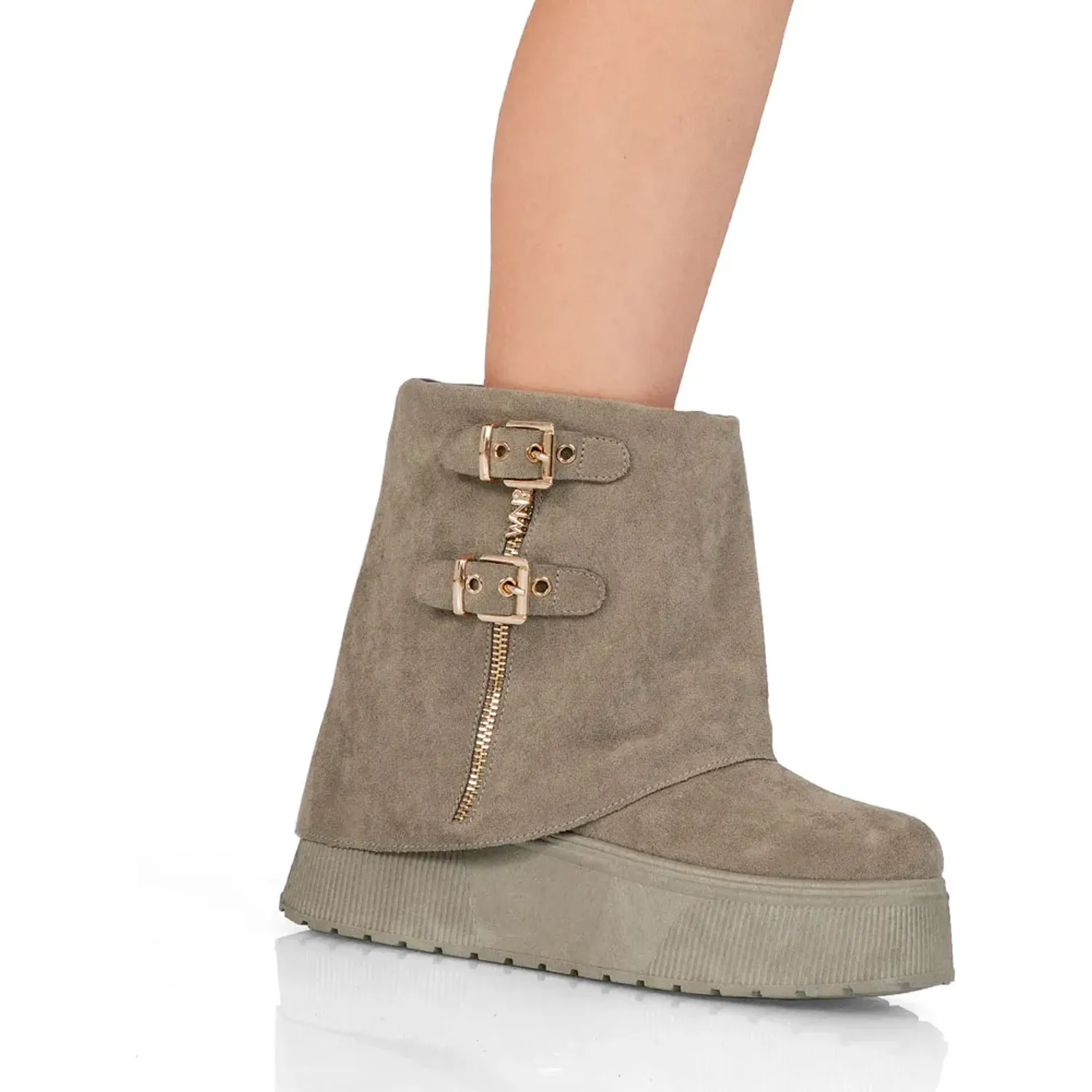 Botin Time Chopper  Mujer 3bf102077 color dark beige | Platanitos