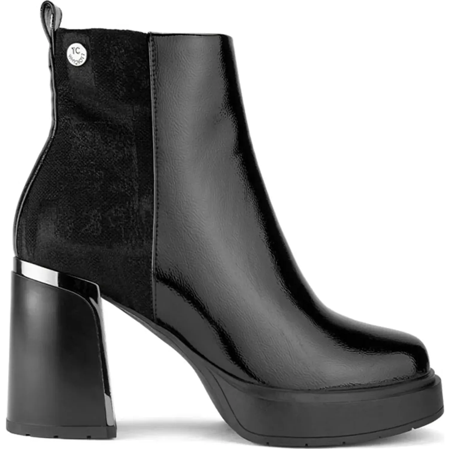 Botin Time Chopper De Vestir Mujer Bkx951-10373 color negro | Platanitos