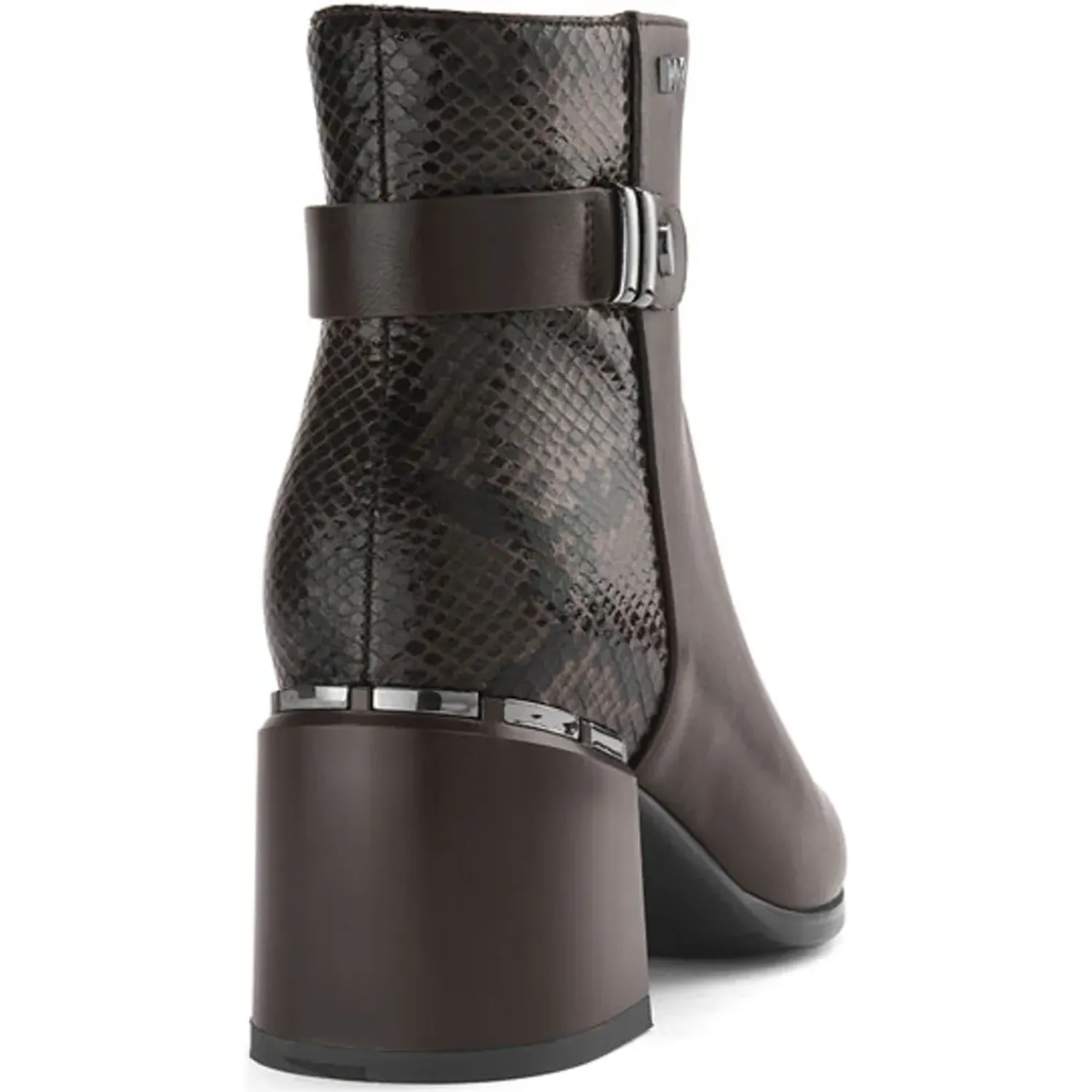 Botin Time Chopper De Vestir Mujer Df1069-R1211 color coffe | Platanitos