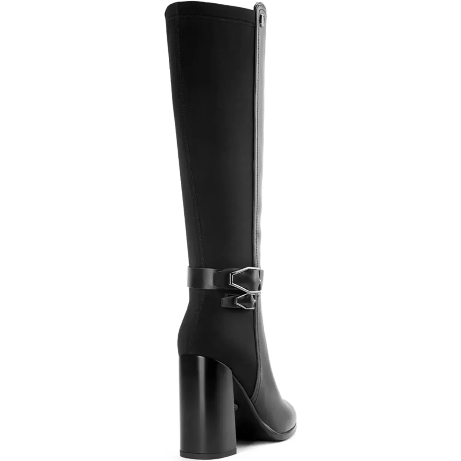 Bota Time Chopper De Vestir Mujer Df2097-F2870 color negro | Platanitos