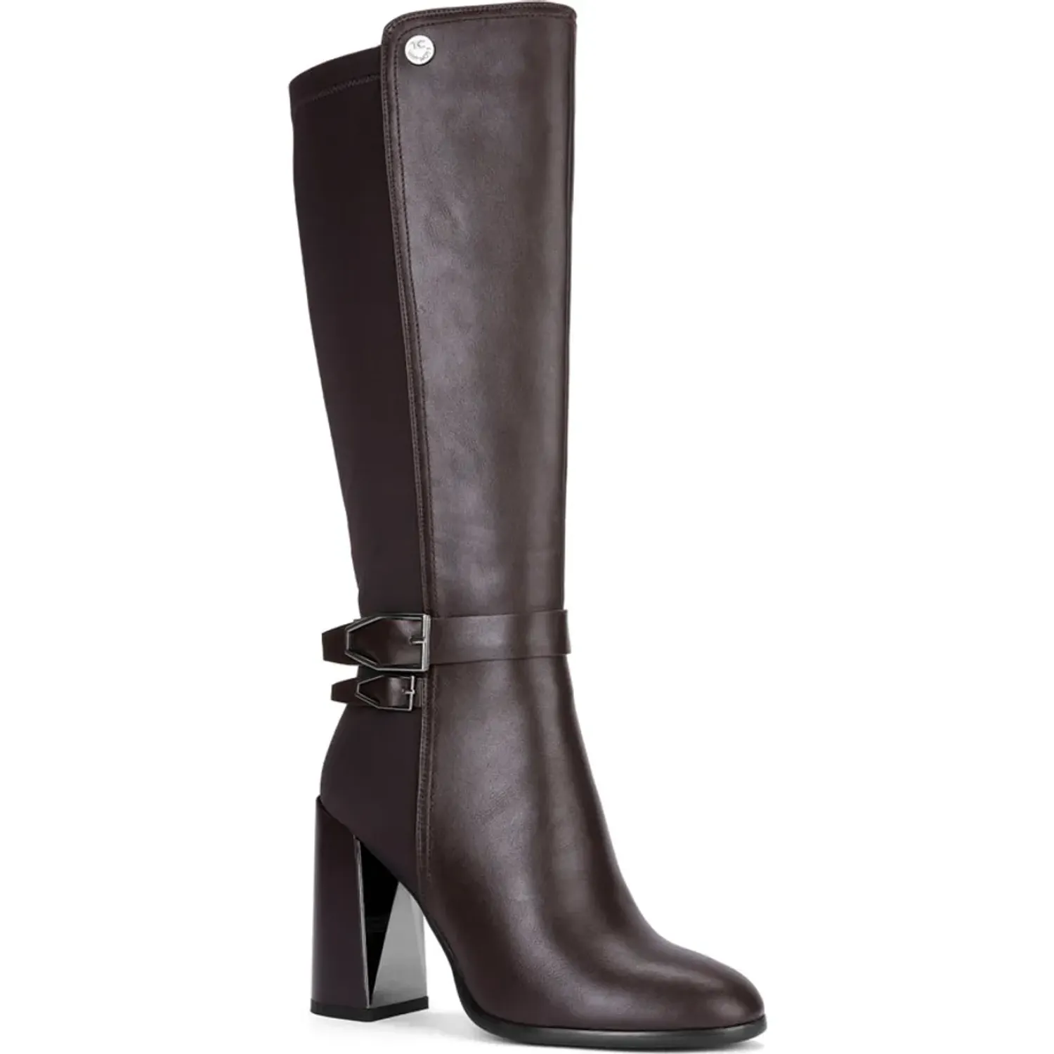 Bota Time Chopper De Vestir Mujer Df2097-F2870 color marron | Platanitos