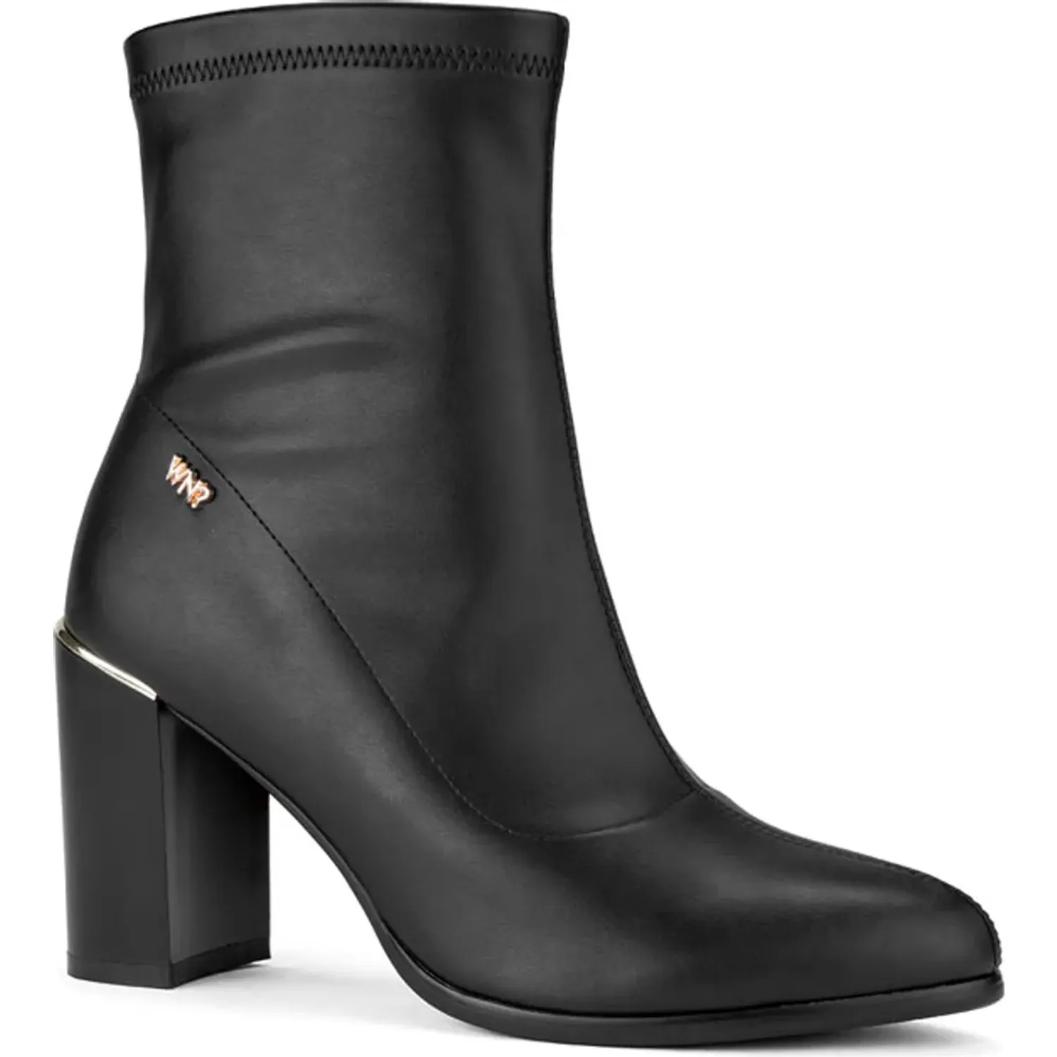 Botin Time Chopper De Vestir Mujer Df3021-F2468 color negro | Platanitos