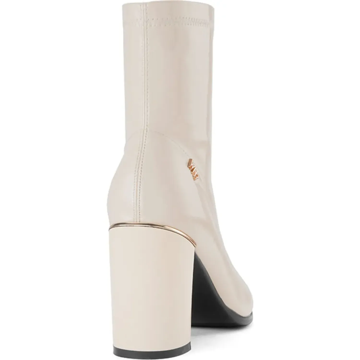 Botin Time Chopper De Vestir Mujer Df3021-F2468 color blanco | Platanitos