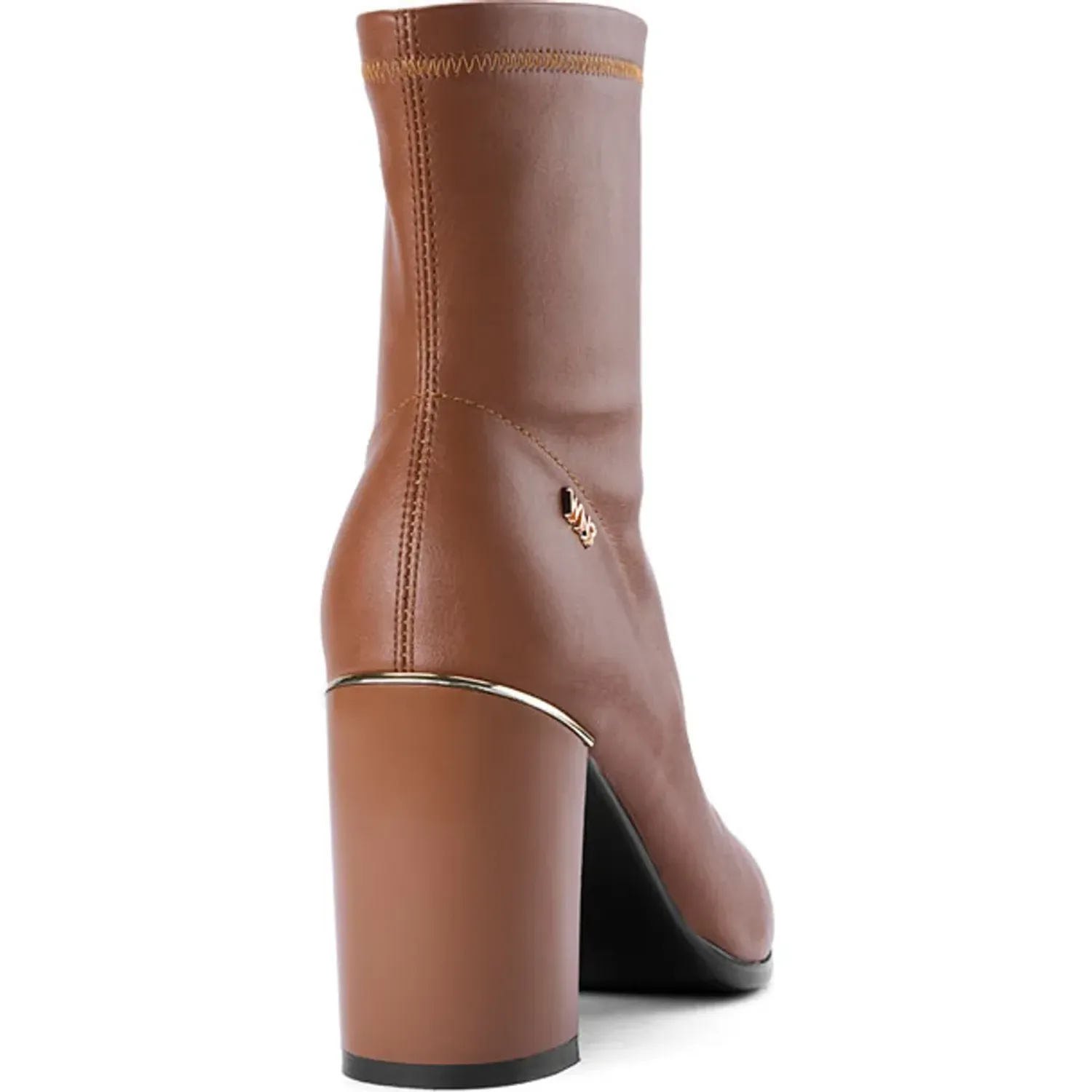 Botin Time Chopper De Vestir Mujer Df3021-F2468 color tan | Platanitos