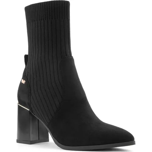 Botin Time Chopper De Vestir Mujer Kx977-H404 color negro | Platanitos