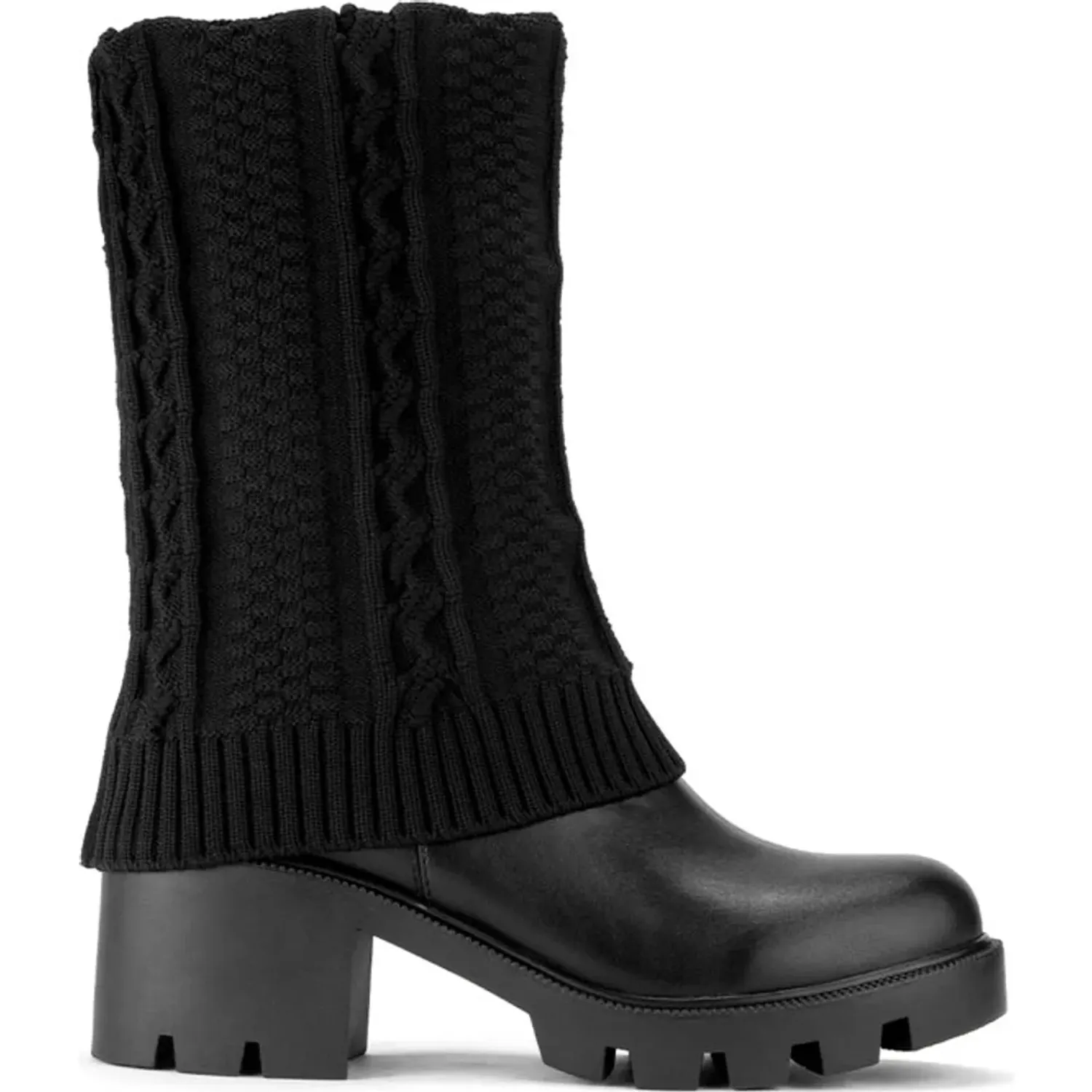 Botin Time Chopper Mujer F486-H1450 color negro | Platanitos