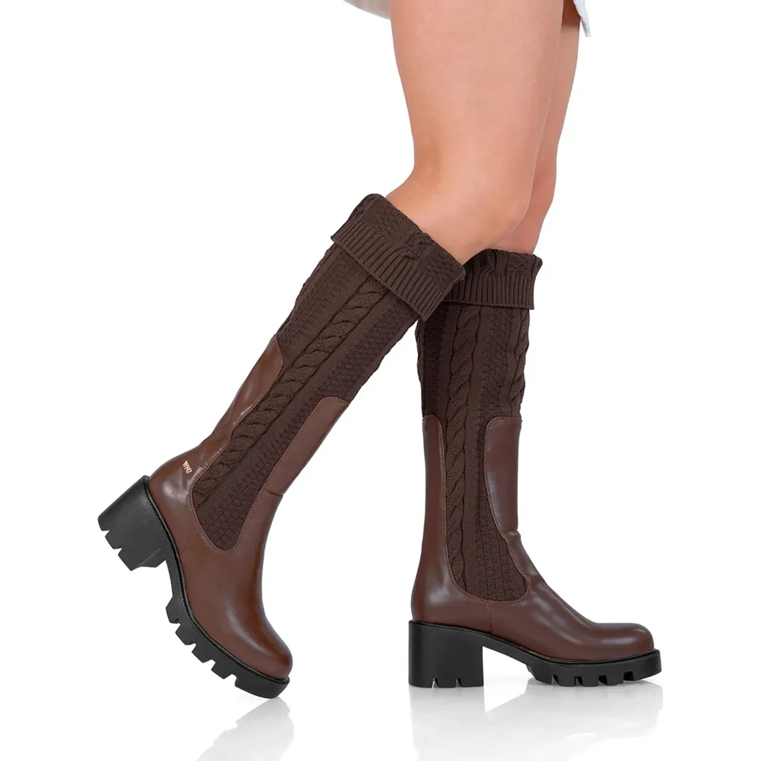 Botin Time Chopper Mujer F486-H1450-1 color marron | Platanitos