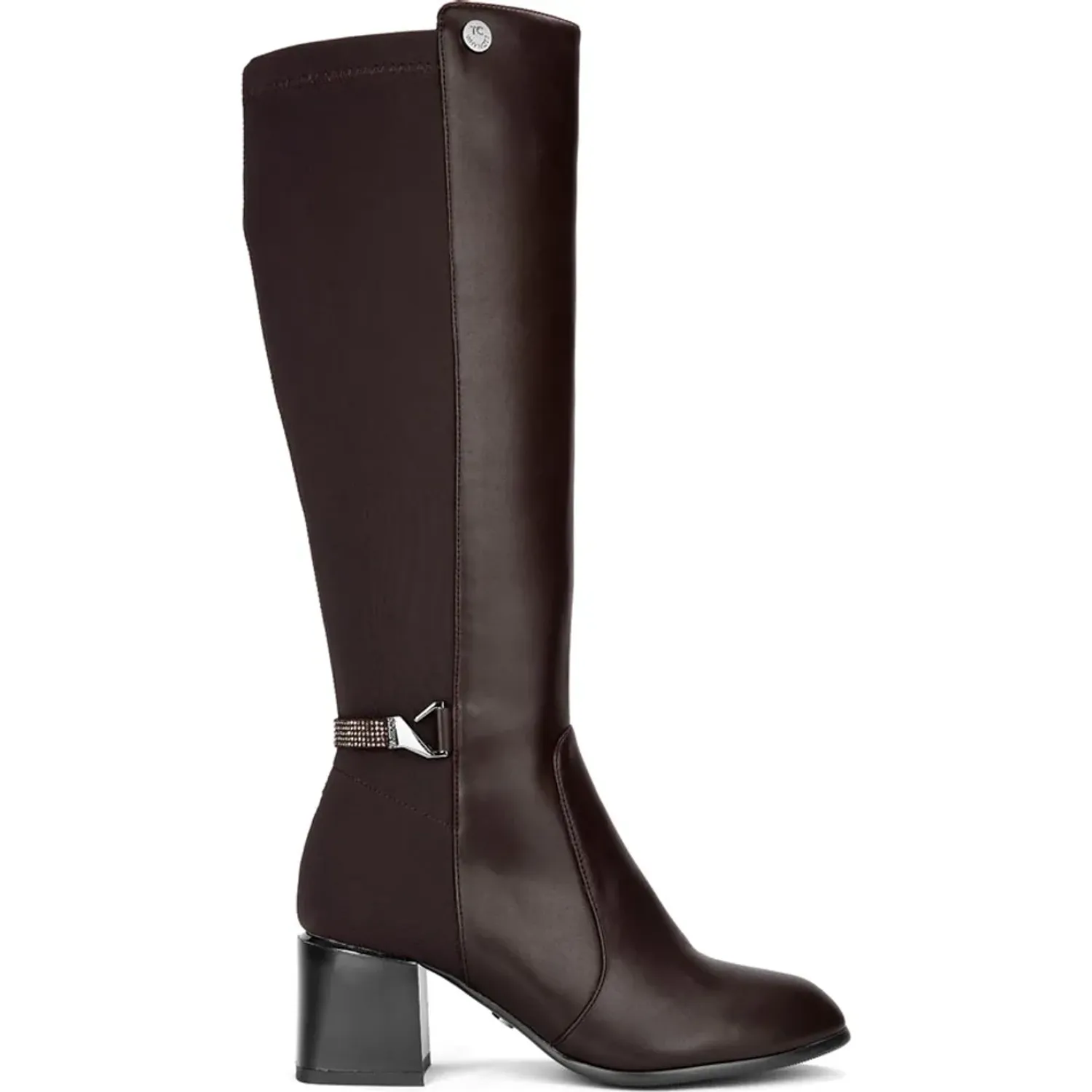 Bota Time Chopper De Vestir Mujer Df2818-H556 color marron | Platanitos