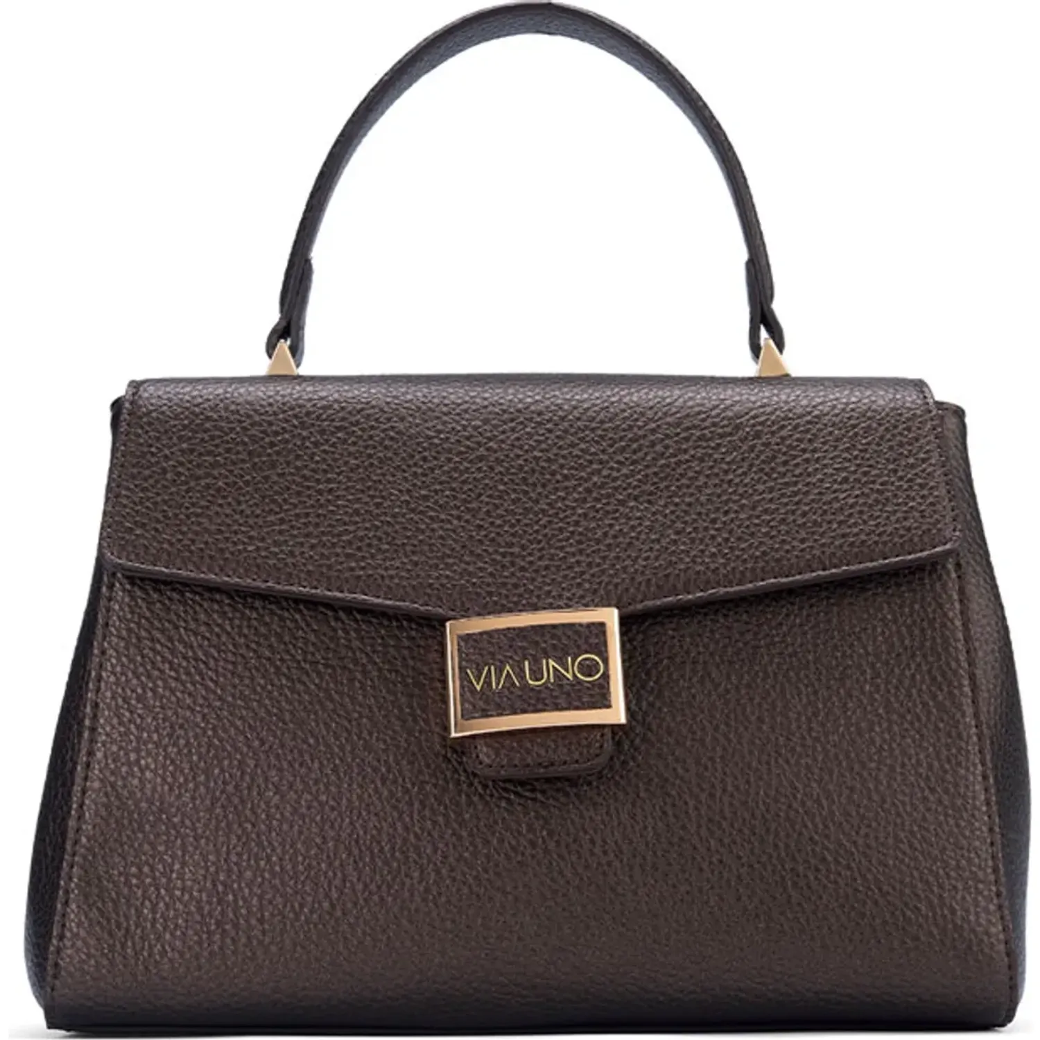 Cartera Via Uno Casual Mujer Rc3456 color antique brass | Platanitos