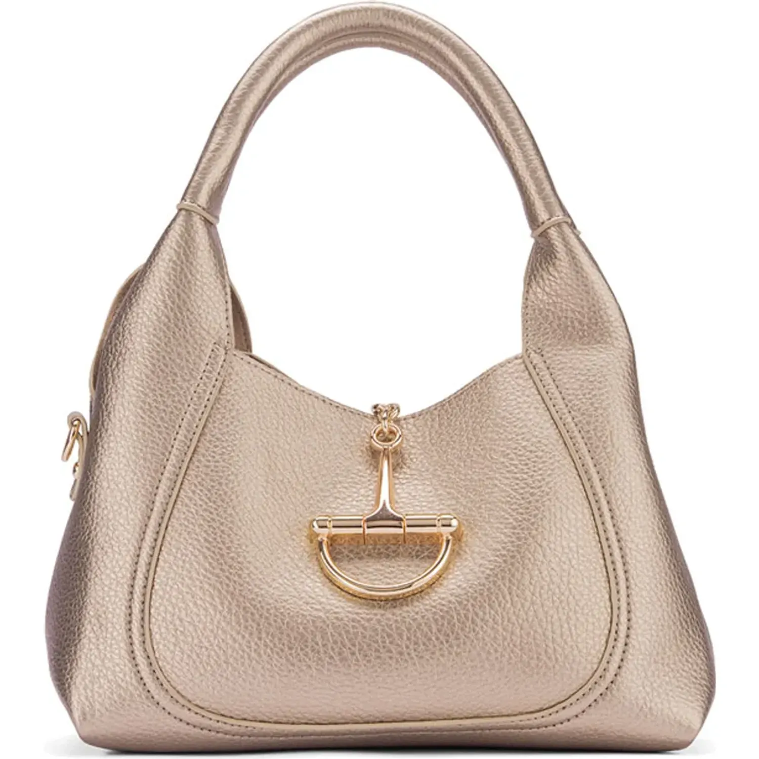 Cartera Via Uno Casual Mujer Rg259033 color gold | Platanitos