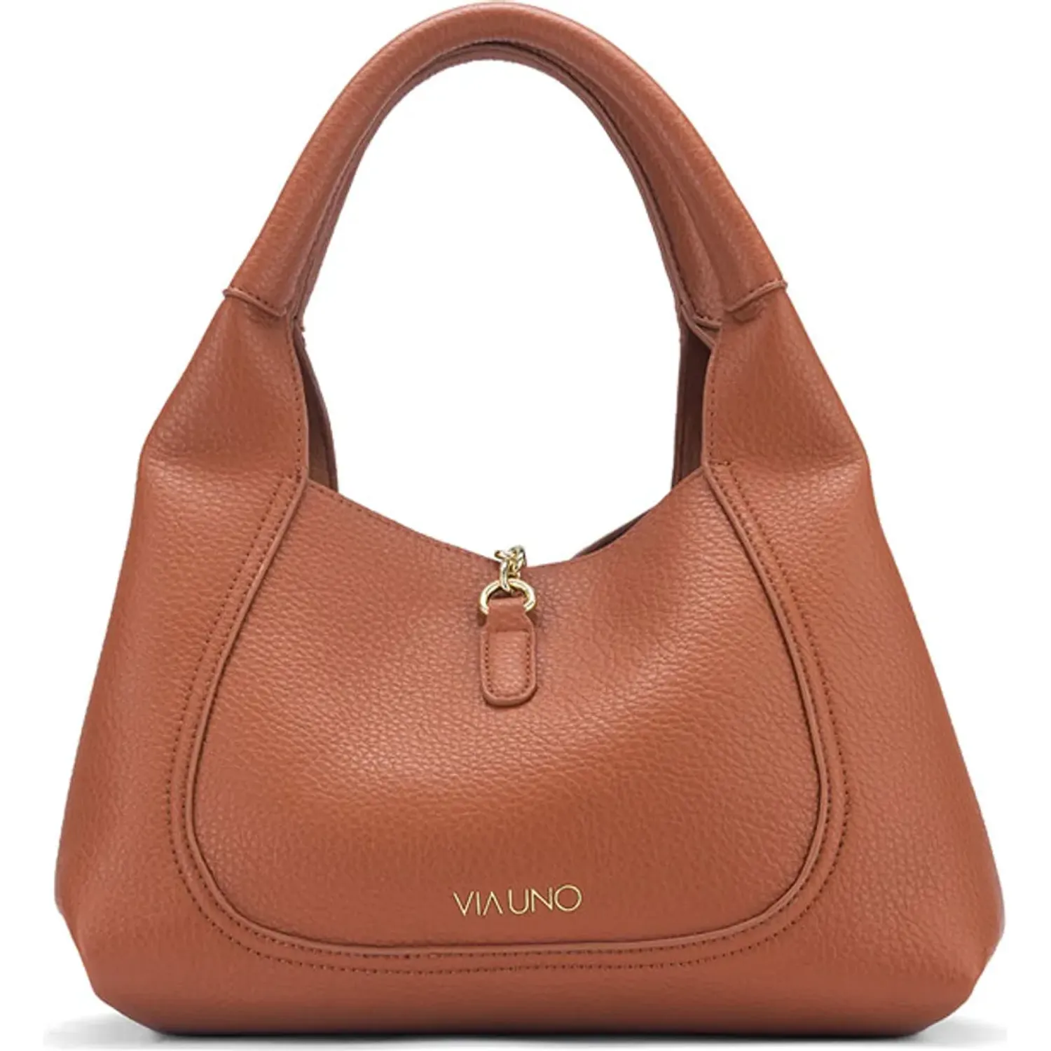 Cartera Via Uno Casual Mujer Rg259033 color camel | Platanitos