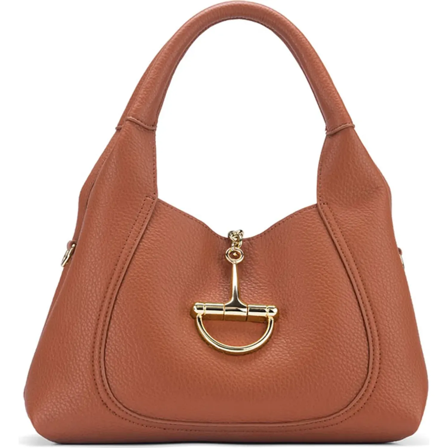 Cartera Via Uno Casual Mujer Rg259033 color camel | Platanitos