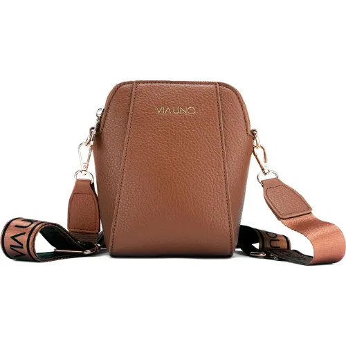 Morral Via Uno Casual Mujer Rz6317 color marron | Platanitos