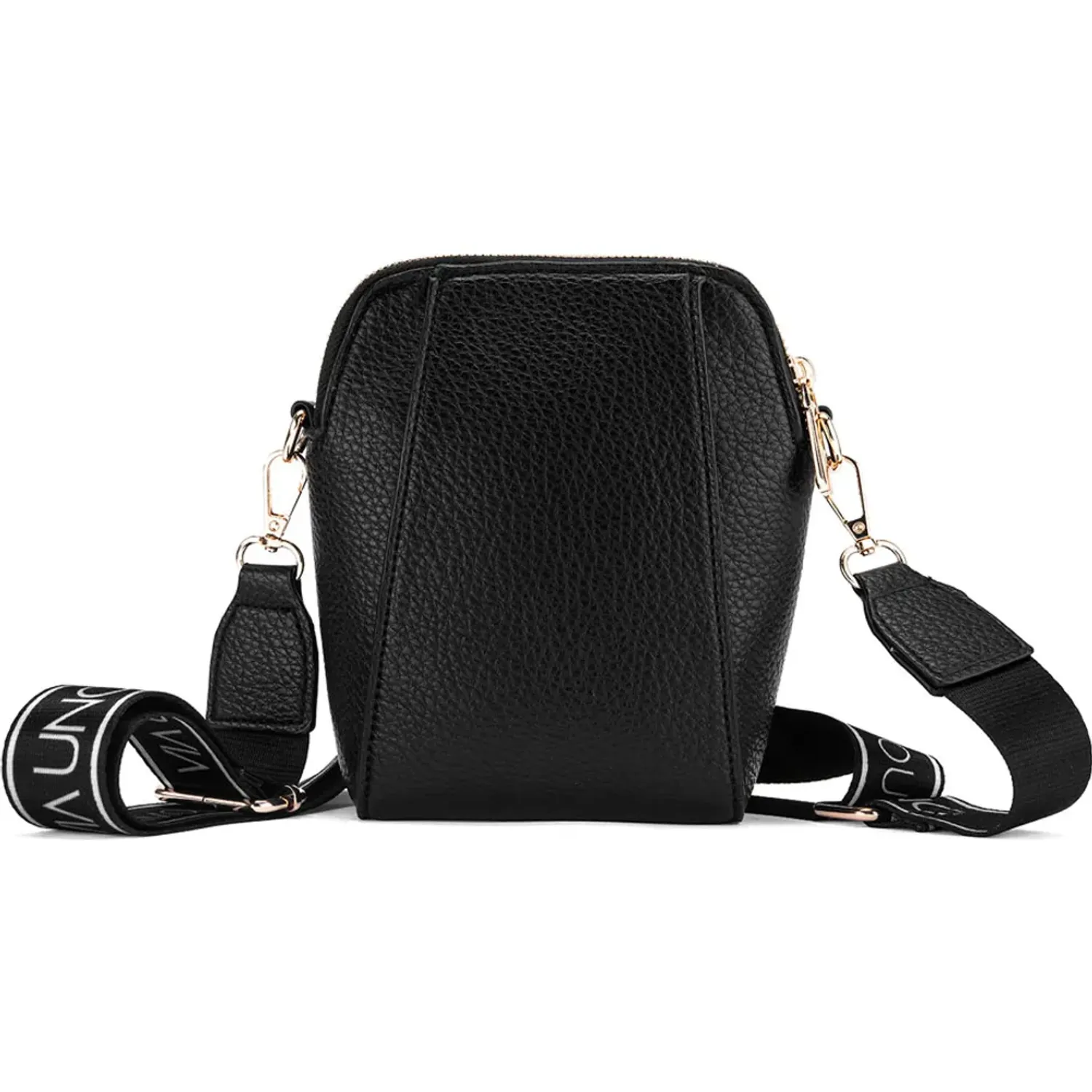 Morral Via Uno Casual Mujer Rz6317 color negro | Platanitos