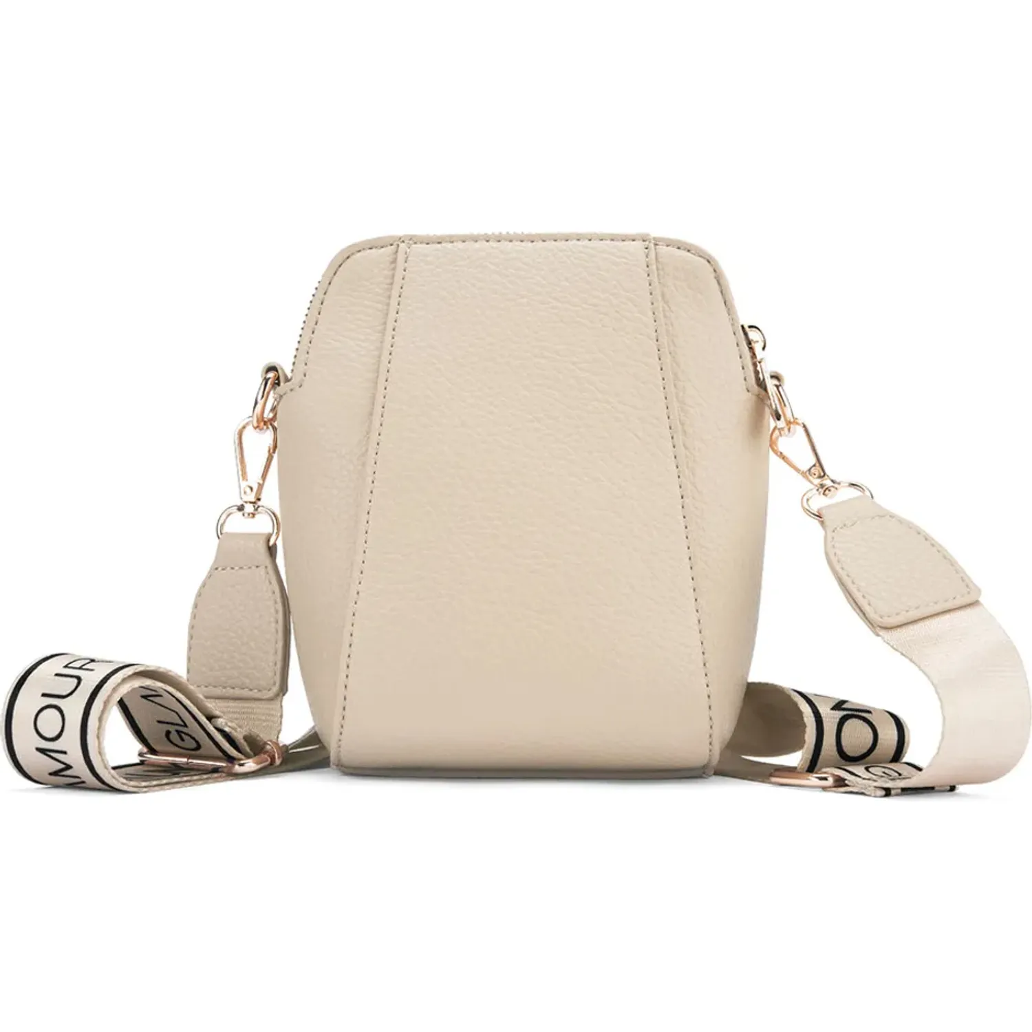 Morral Via Uno Casual Mujer Rz6317 color beige | Platanitos