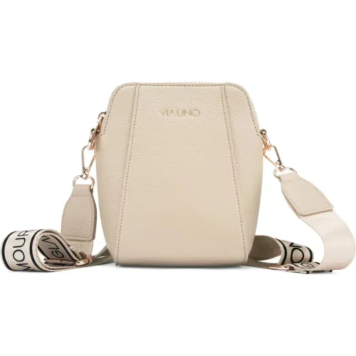 Morral Via Uno Casual Mujer Rz6317 color beige | Platanitos