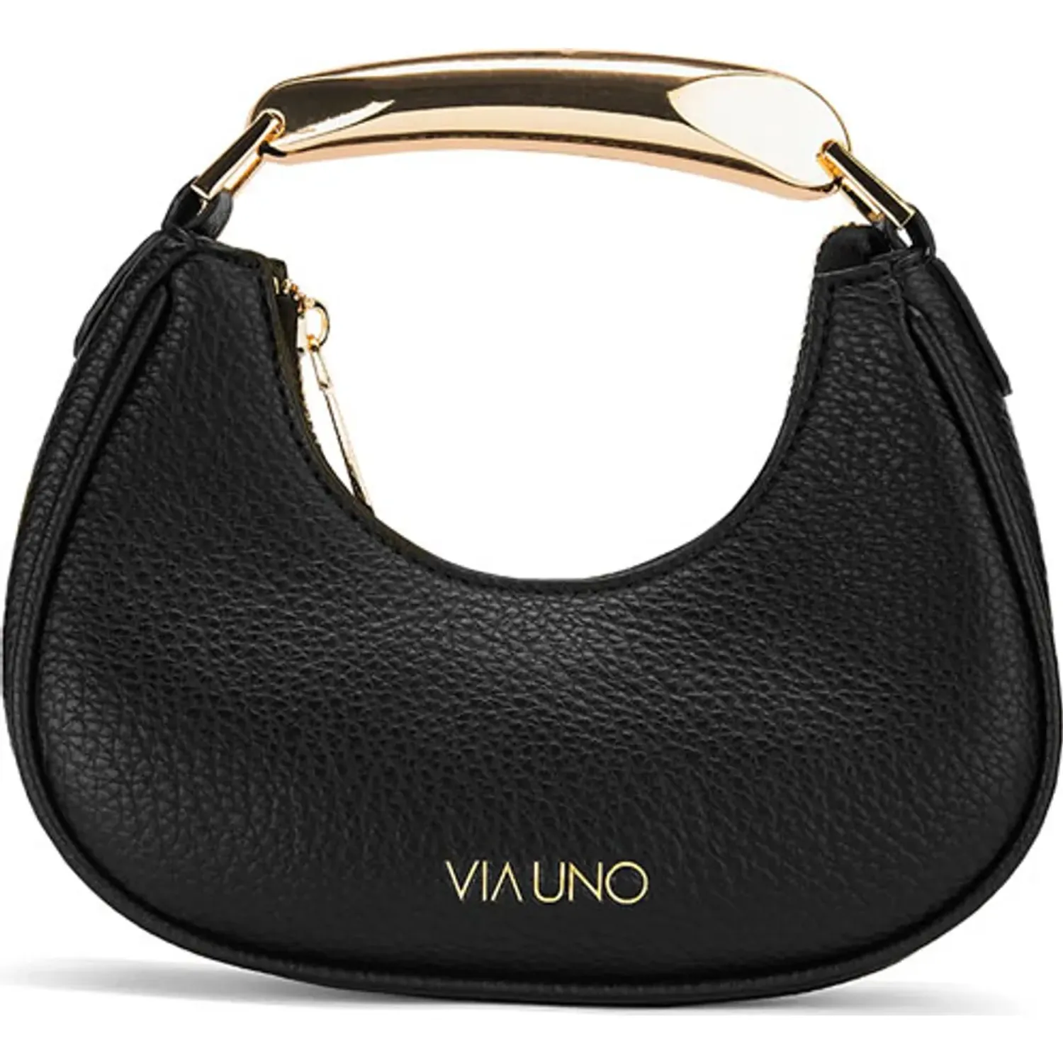Cartera Via Uno Casual Mujer Jl011 color negro | Platanitos