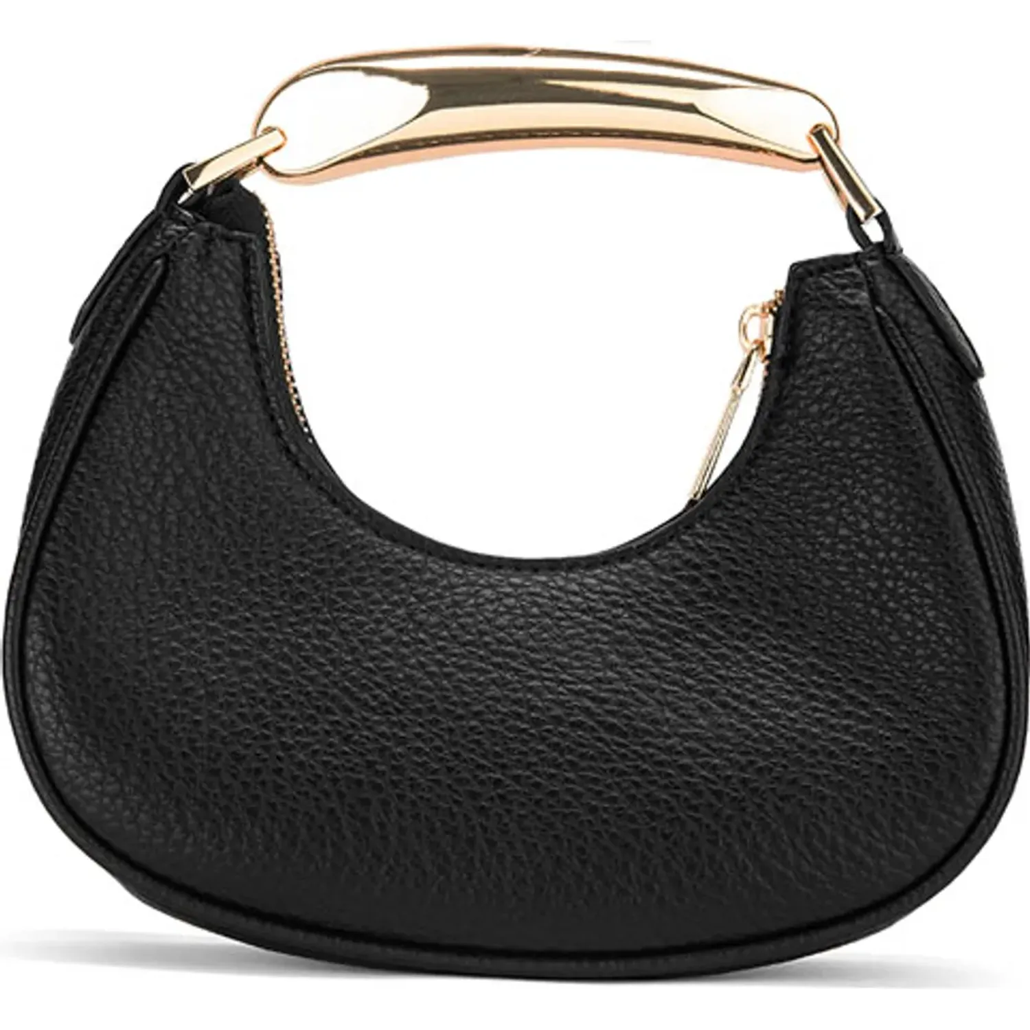 Cartera Via Uno Casual Mujer Jl011 color negro | Platanitos