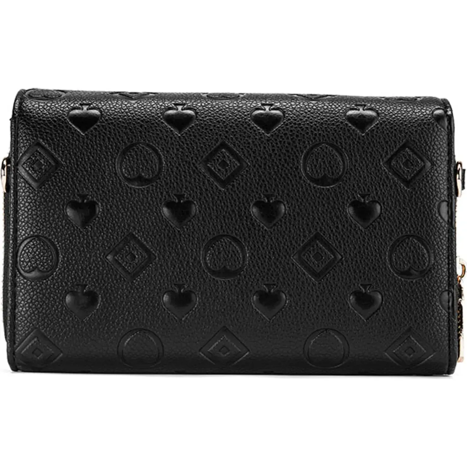 Cartera Via Uno Casual Mujer 2924 color negro | Platanitos