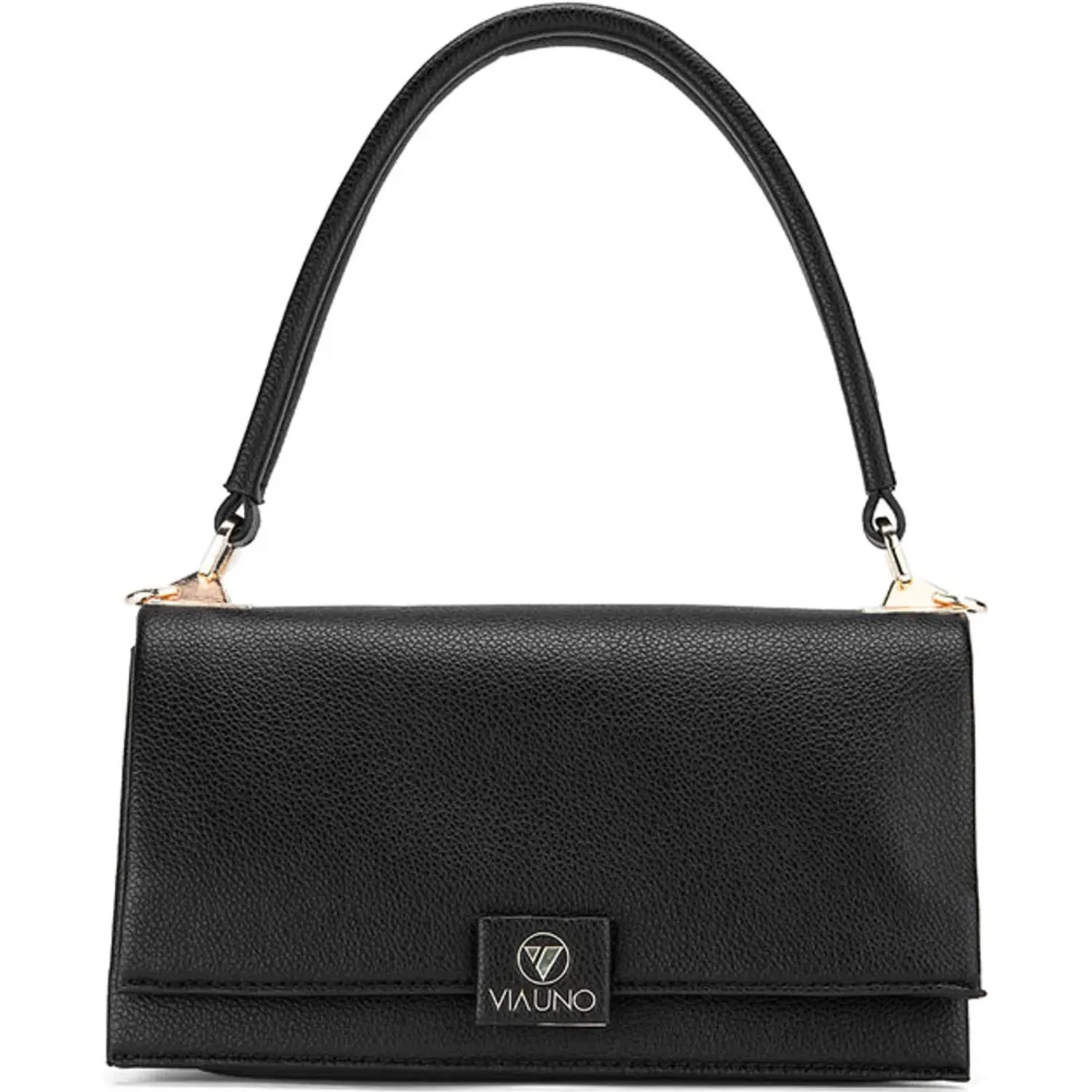 Cartera Via Uno Casual Mujer Rz257047 color negro | Platanitos