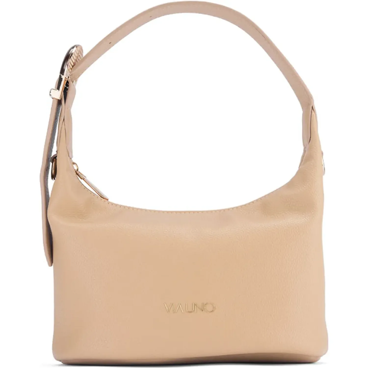 Cartera Via Uno Casual Mujer Rz257024-2 color nude | Platanitos