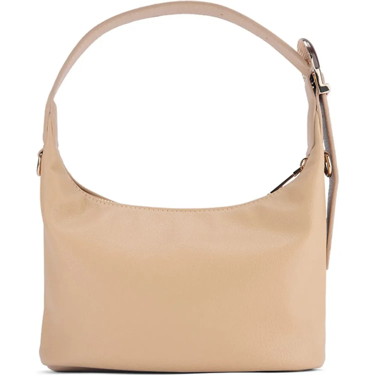 Cartera Via Uno Casual Mujer Rz257024-2 color nude | Platanitos
