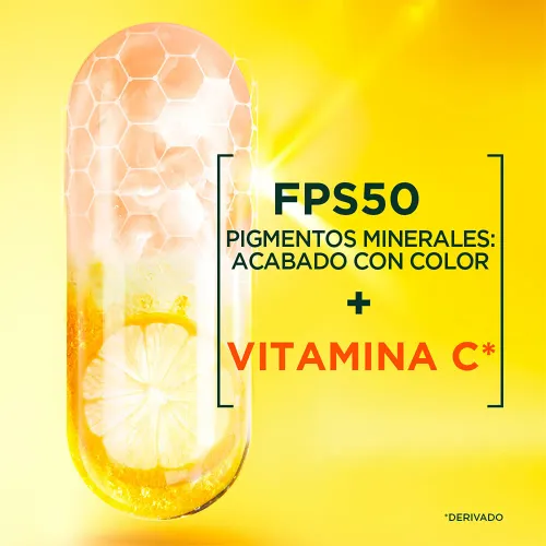 GARNIER Bloqueador Super Uv Tono Claro Fps50