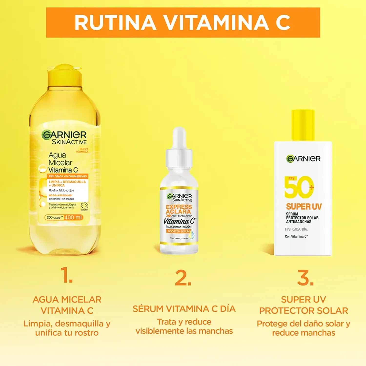 Bloqueador Garnier Sérum Fluido Invisible Super Uv color invisible | Platanitos