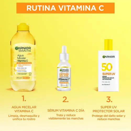 GARNIER Bloqueador Sérum Fluido Invisible Super Uv