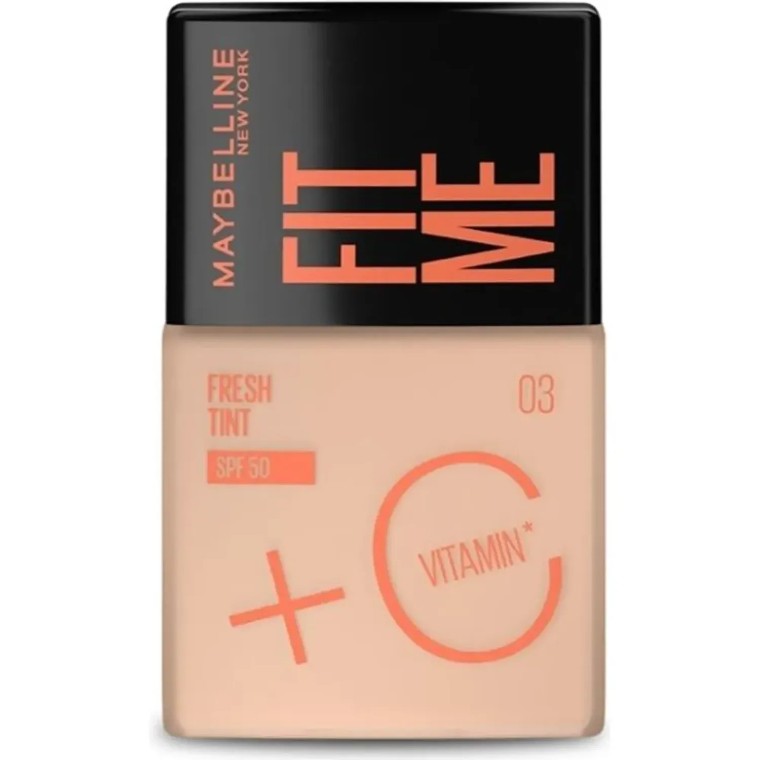 Base Maybelline Liquida Fit Me Fresh Tint color 3 | Platanitos