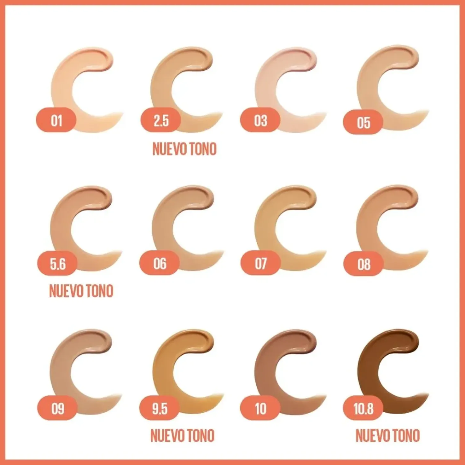 Base Maybelline Liquida Fit Me Fresh Tint color 3 | Platanitos