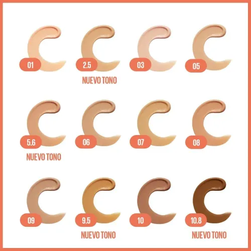 MAYBELLINE Base Liquida Fit Me Fresh Tint