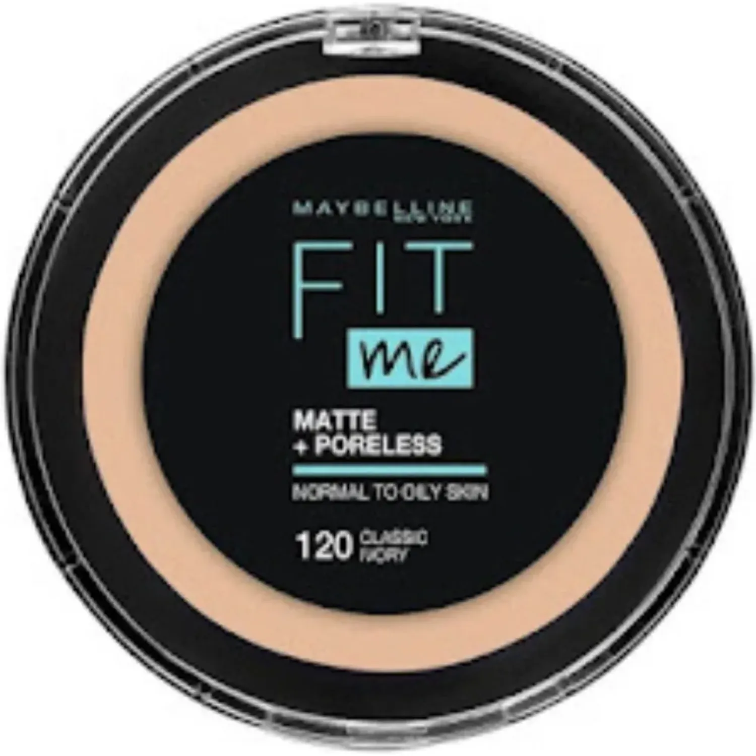 Polvo Maybelline Compacto Fit Me Mate & Sin Poros color classic ivory | Platanitos