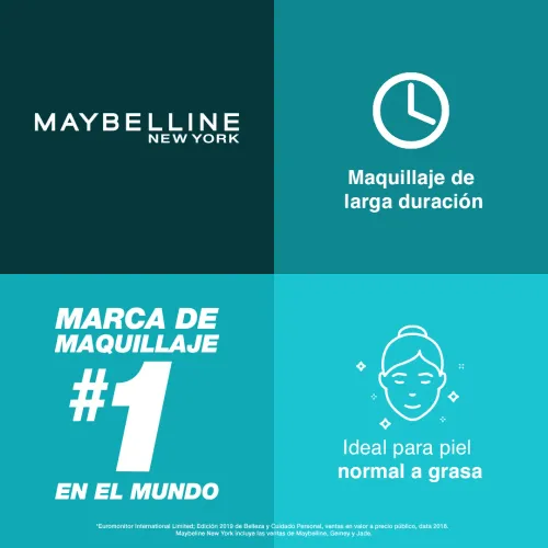 MAYBELLINE Polvo Compacto Fit Me Mate & Sin Poros