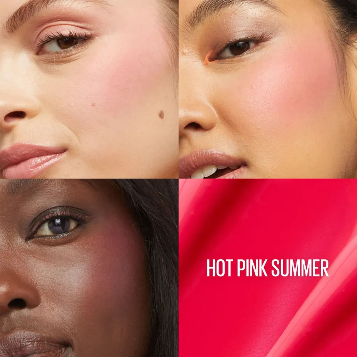 Rubor Maybelline Liquido Sunkisser Matte Maybelline color 31 hot pink summer | Platanitos