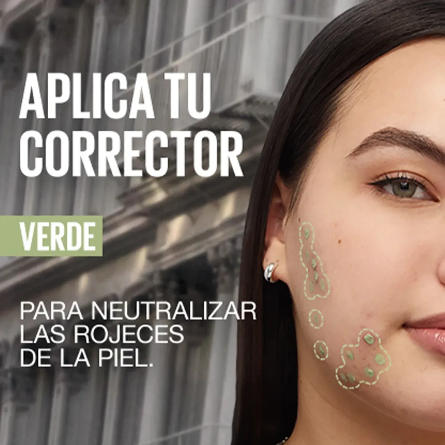 MAYBELLINE Correctores Maybelline Corrector Instant Age Rewind Dark Cicles color verde | Platanitos