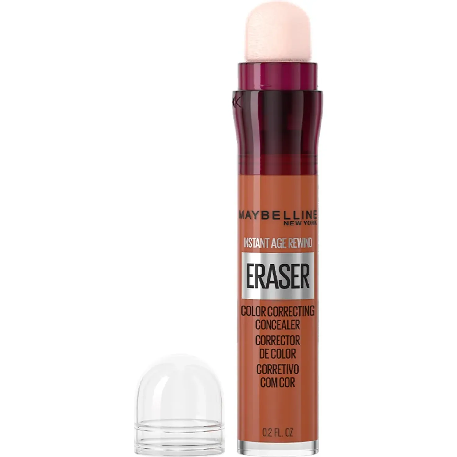 Correctores Maybelline Corrector Instant Age Rewind Dark Cicles color naranja | Platanitos