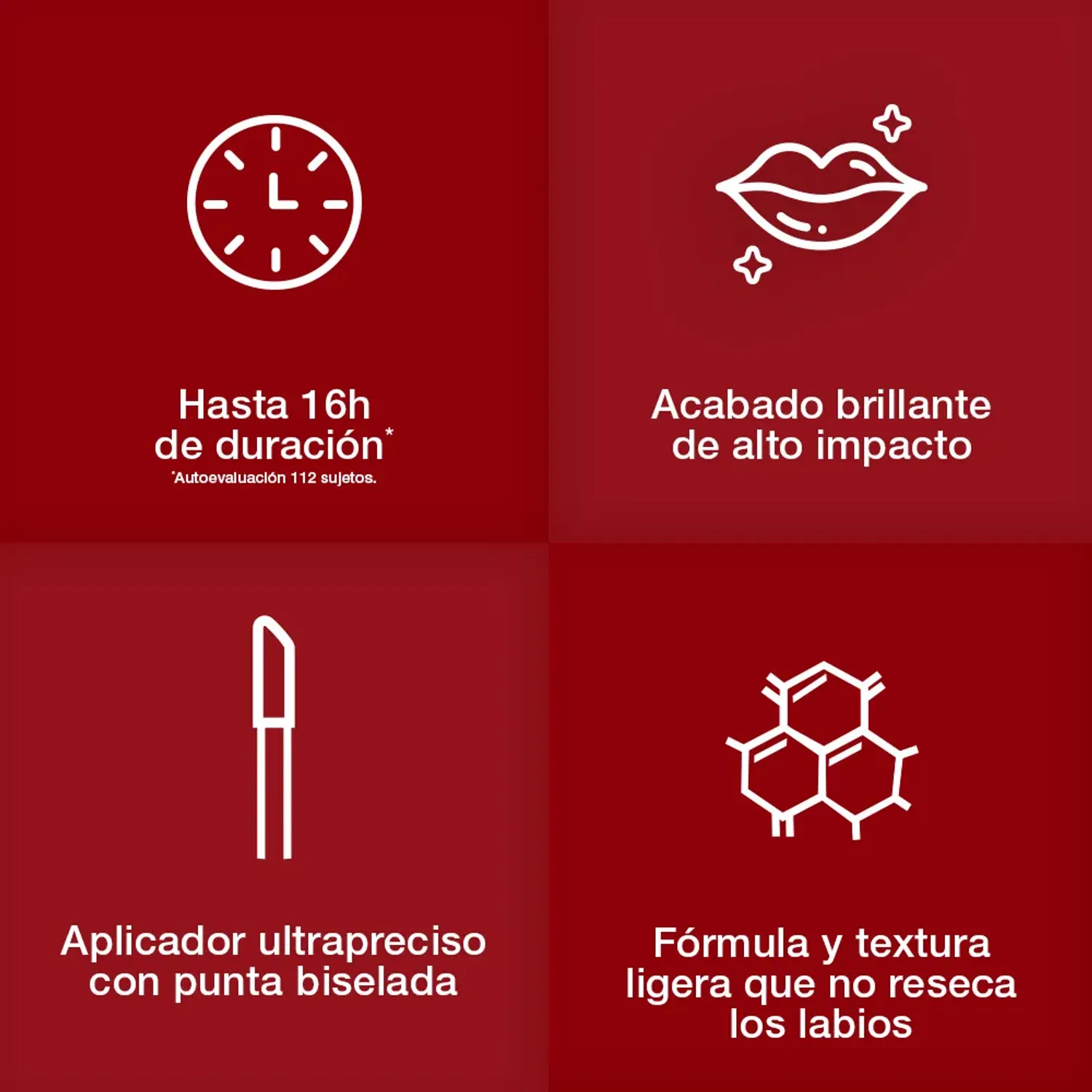 L'Oréal Paris Labial L'oréal Paris Liquido Infallible Laque Resistance color 520 berry bordeaux | Platanitos