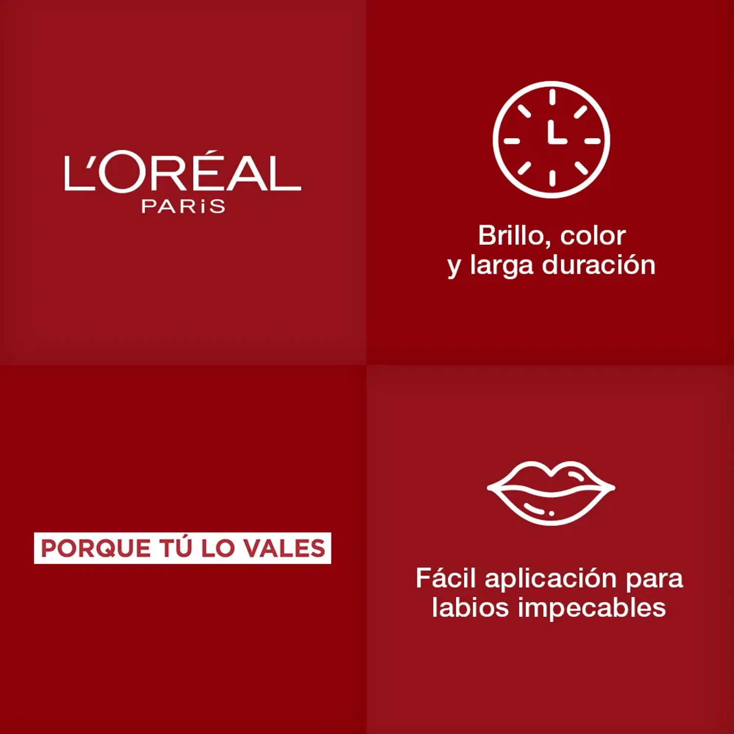 L'Oréal Paris Labial L'oréal Paris Liquido Infallible Laque Resistance color 520 berry bordeaux | Platanitos