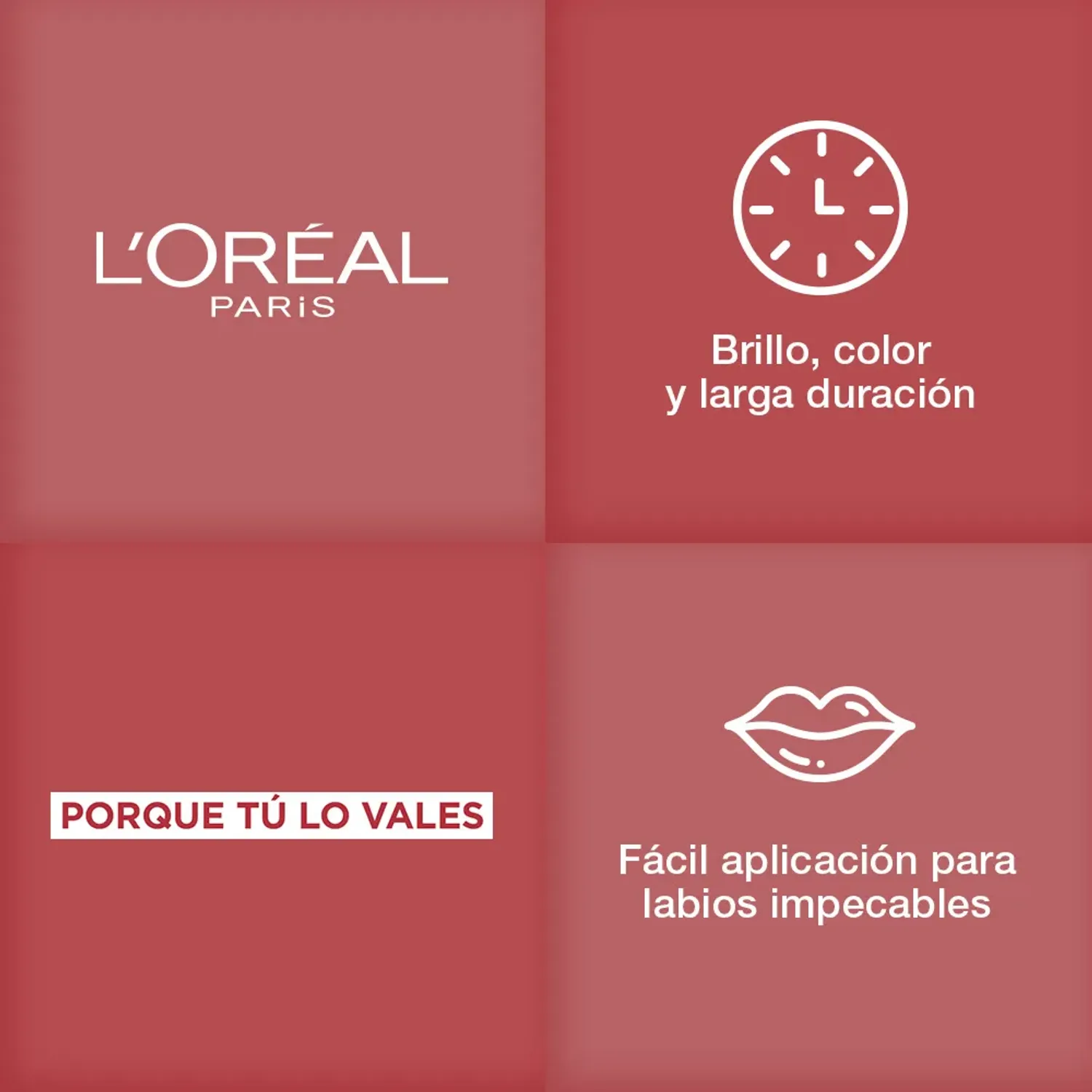 Labial L'oréal Paris Liquido Infallible Laque Resistance color 215 drunk in rose | Platanitos