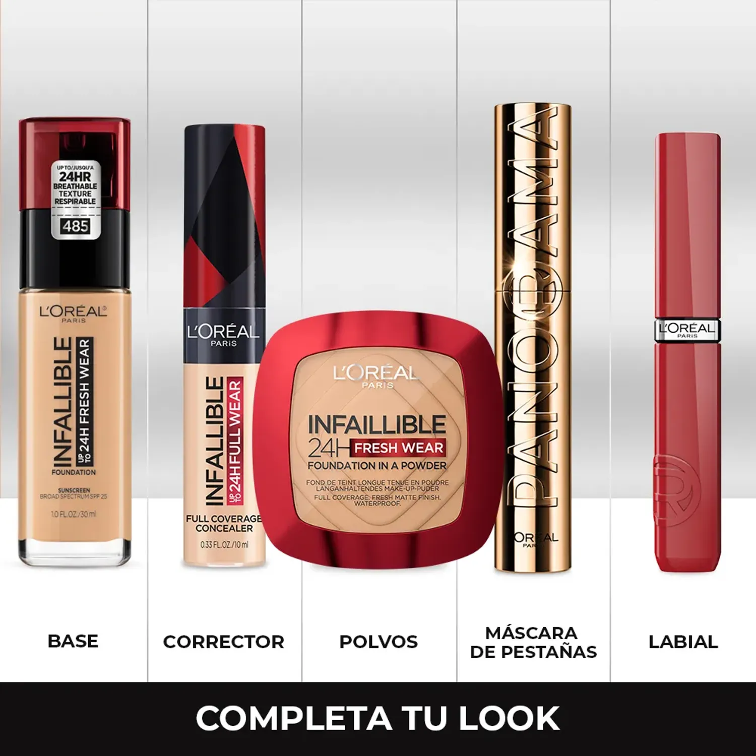 Labial L'oréal Paris Liquido Infallible Laque Resistance color 215 drunk in rose | Platanitos