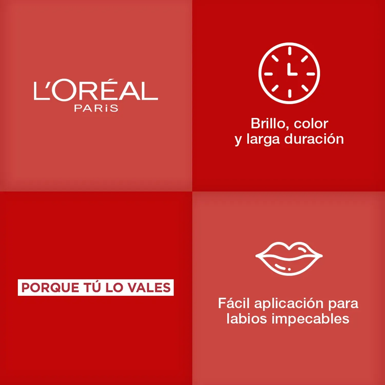 Labial L'oréal Paris Liquido Infallible Laque Resistance color 415 red bisou | Platanitos