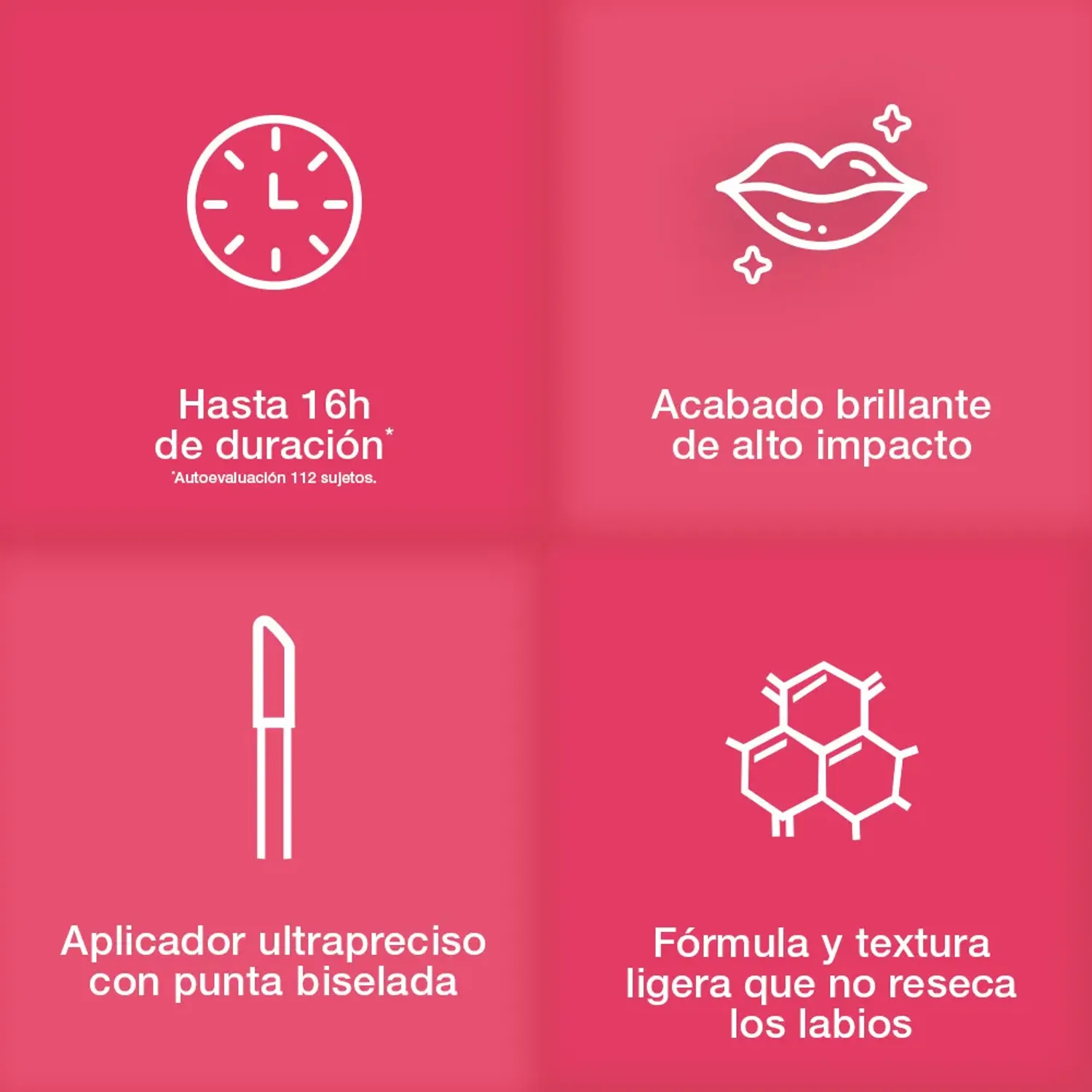 Labial L'oréal Paris Liquido Infallible Laque Resistance color 250 pink oulala | Platanitos