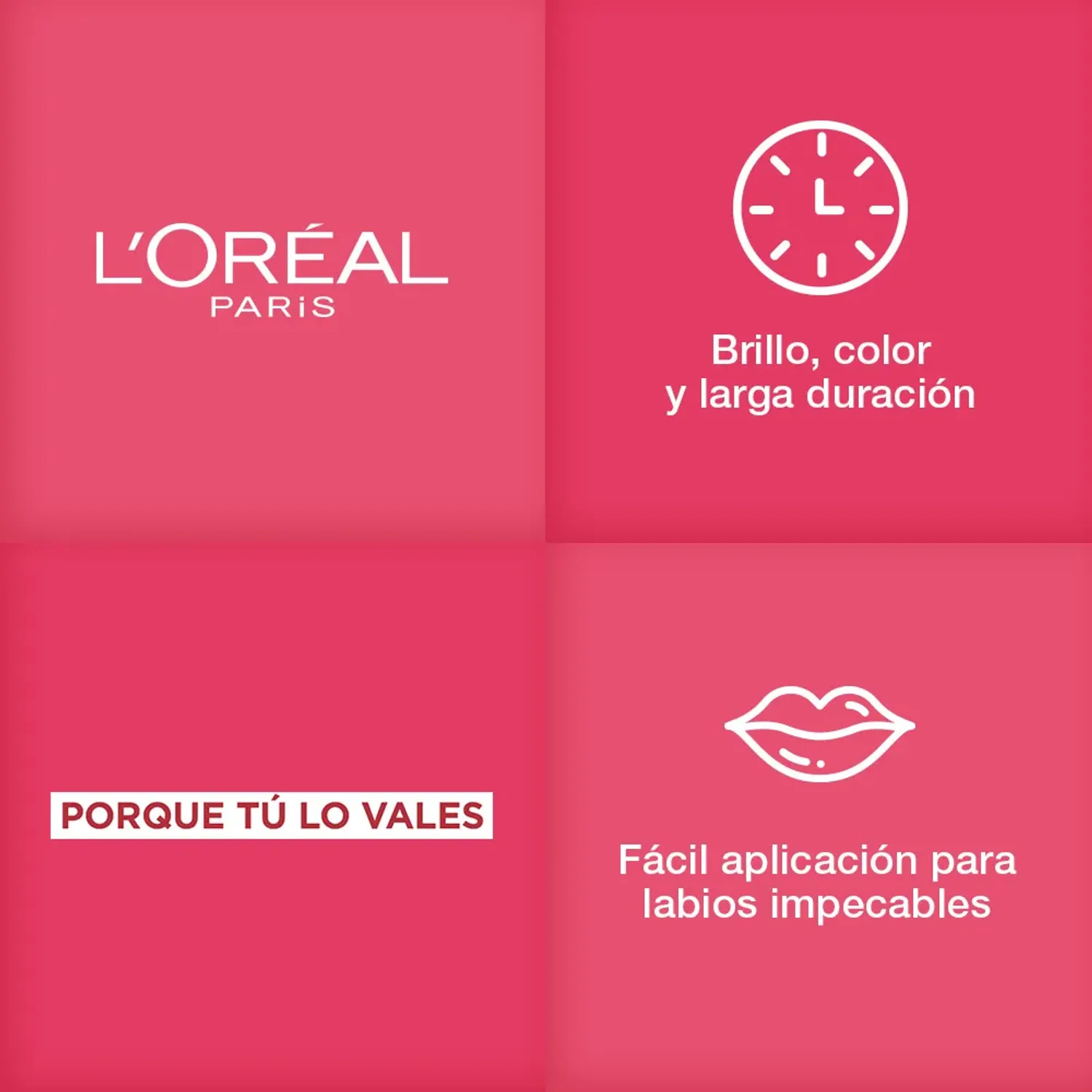 Labial L'oréal Paris Liquido Infallible Laque Resistance color 250 pink oulala | Platanitos